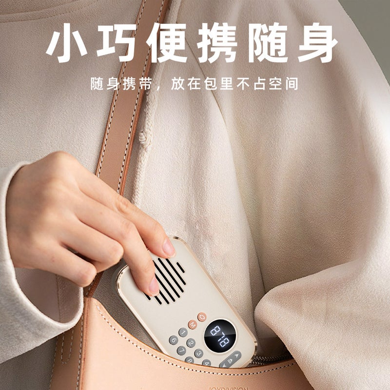 راديو ووكمان جديد لكبار السن مكبر صوت بلوتوث مشغل موسيقى محمول بطاقة يو ديسك ستيريو رجعي - Image 4